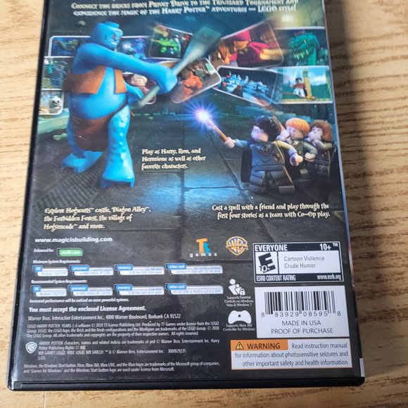 PC DVD LEGO Harry Potter Years 1-4 and Harry Potter Years 5-7 - Picture 2 of 4